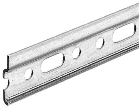 galvanized cabinet rail